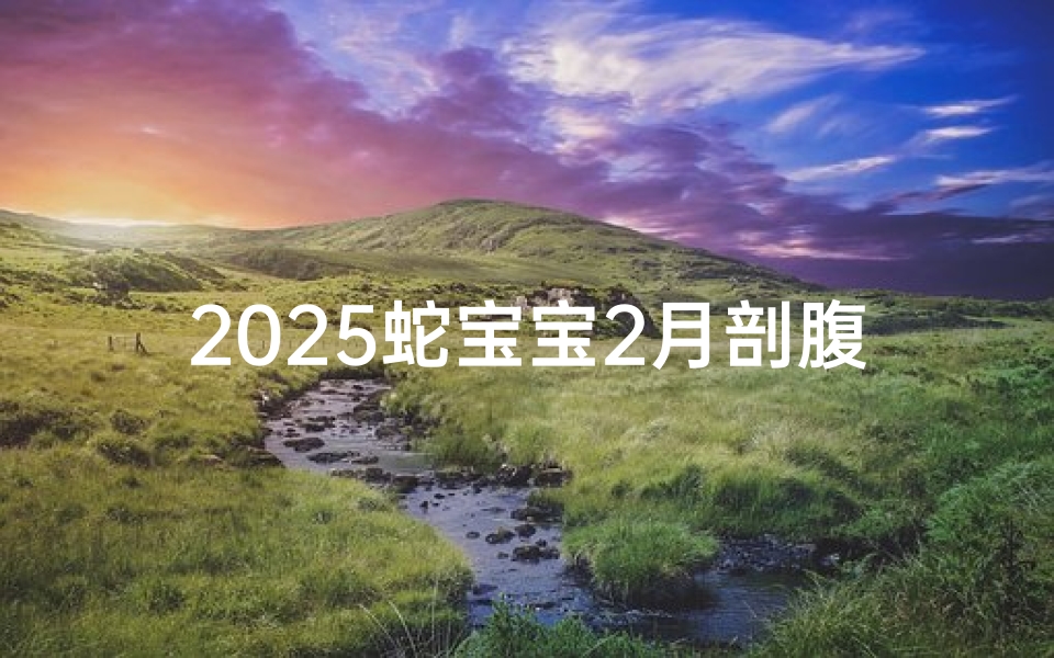 2025蛇宝宝2月剖腹产吉日、蛇宝宝2月出生最好命