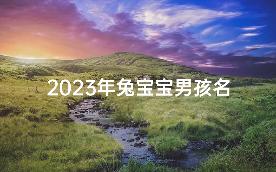 2025年兔宝宝男孩名字姓周(周姓属兔女孩起名)