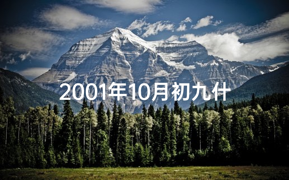 2001年10月初九什么星座-《2001年10月初九命格：揭秘神秘命运之谜》