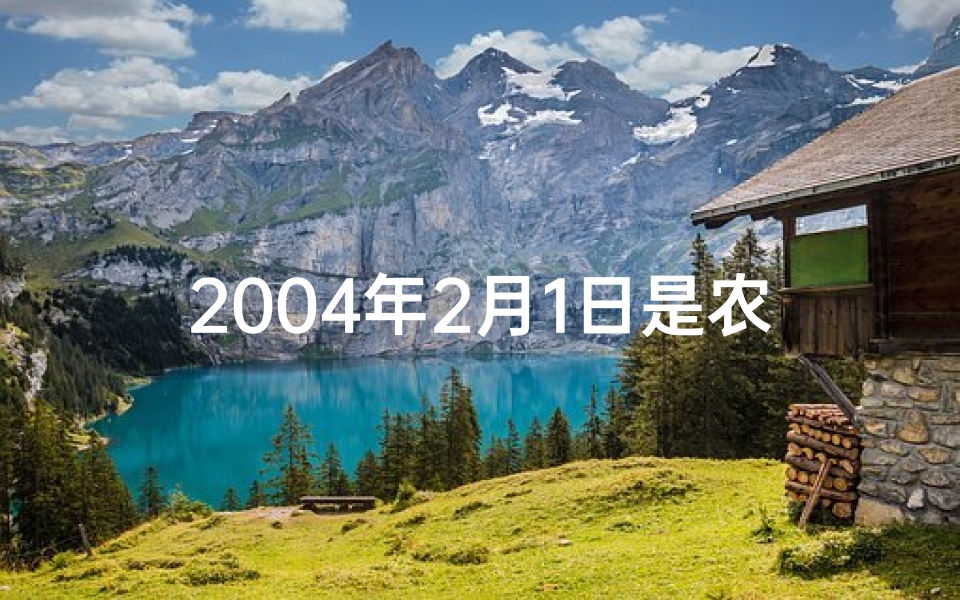 2004年2月1日是农历—2004年2月1日生辰八字揭秘：命运轨迹大解析