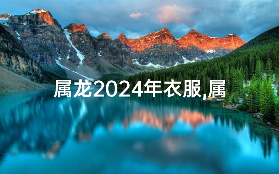 属龙2025年衣服,属龙2024，潮流服饰新风尚