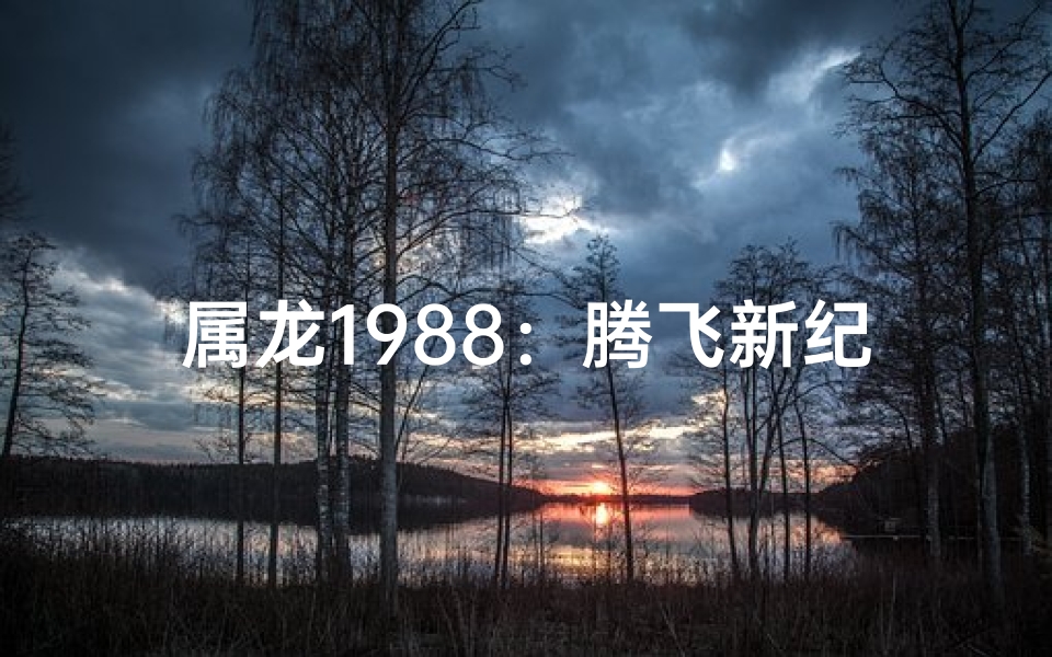 属龙1988：腾飞新纪元，创新领航者