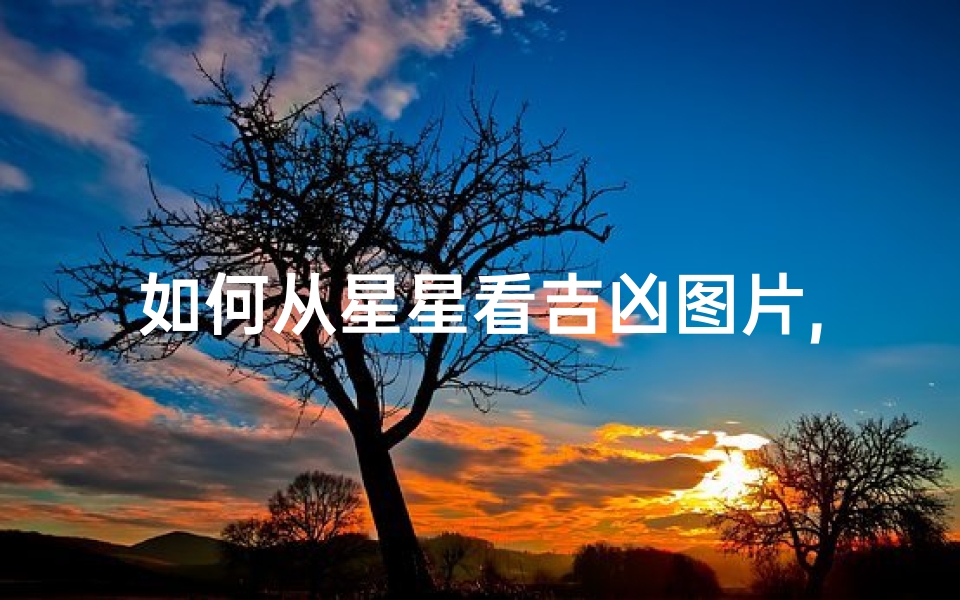 如何从星星看吉凶图片,《星象揭秘：观星辨吉凶指南》