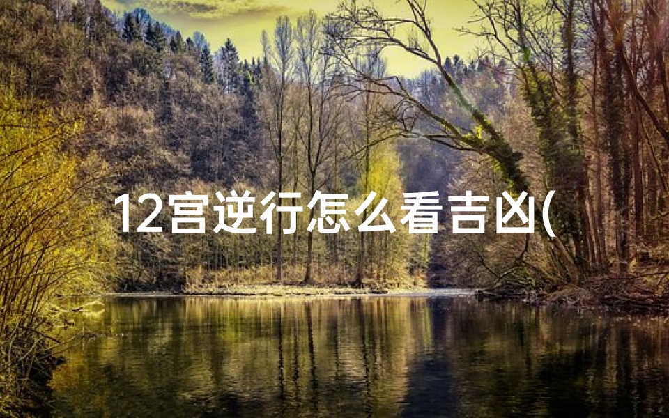 12宫逆行怎么看吉凶(《12宫逆行运势解析：吉凶预兆全揭秘》)