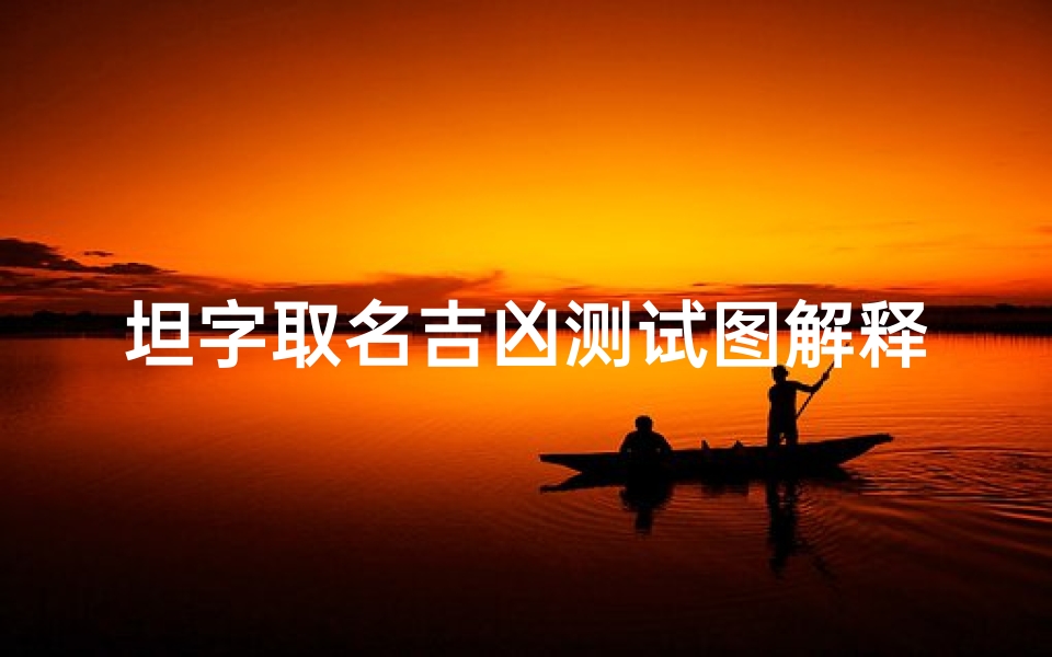 坦字取名吉凶测试图解释大全;《坦字取名吉凶测试图解：揭秘名字背后的运势奥秘》