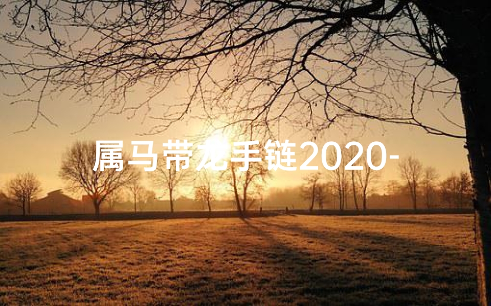 属马带龙手链2020-属马的戴龙